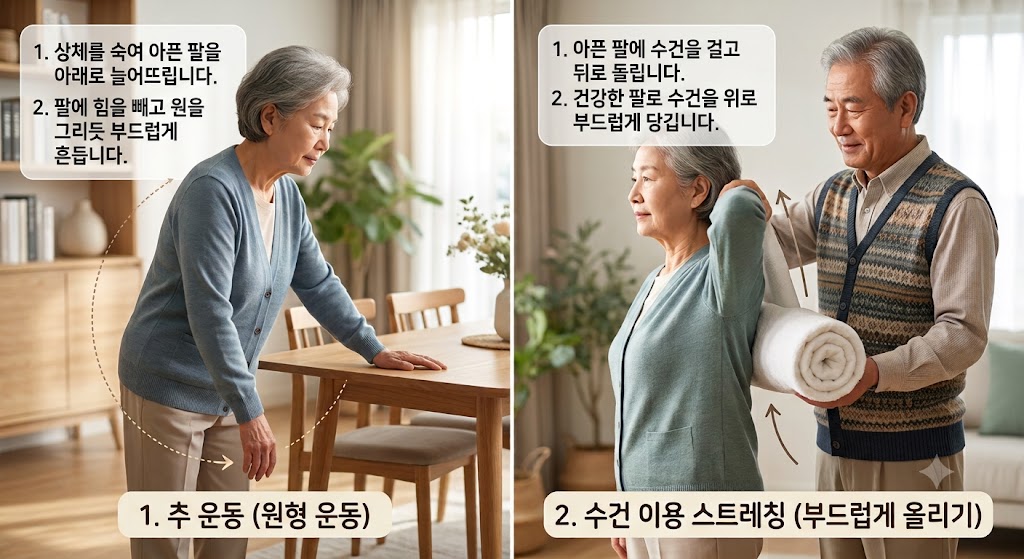마포사시는 부모님 어깨통증, 밤마다 욱신거리면 오십견 유의하세요