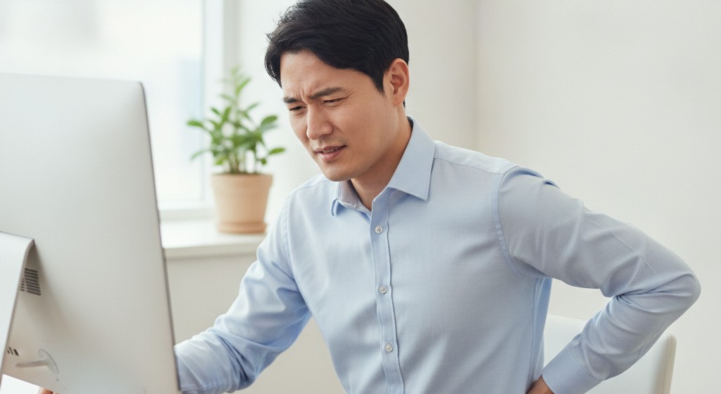 왼쪽 허리 뒤 통증 묵직할 때 신장 문제와 척추 질환 구별법